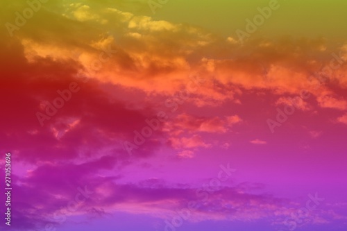 beautiful toned sun colored clouds for using in design as background. © Dancing Man