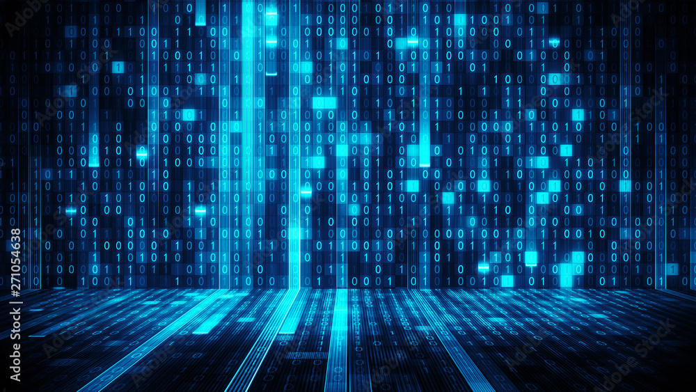 Data stream.Big data fall Data stream.Big data fall