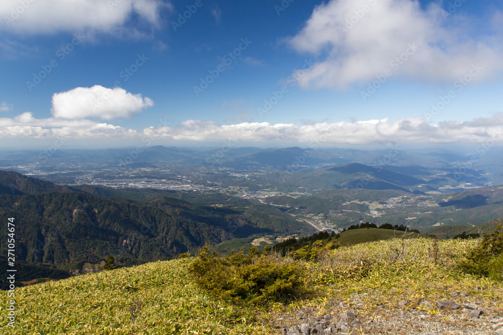 Fototapeta premium 富士見台高原からの眺望／岐阜県中津川市