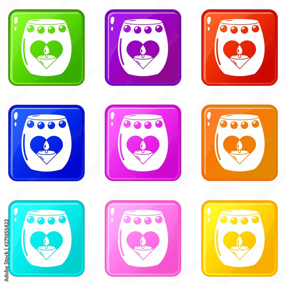 Candle passion icon. Simple illustration of candle passion vector icon for web Candle passion icon. Simple illustration of candle passion vector icon for web