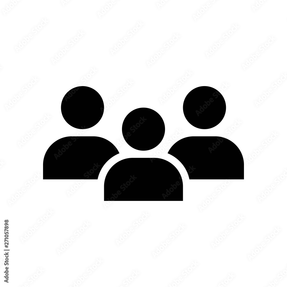 User group vector, Digital marketing solid style icon User group vector, Digital marketing solid style icon