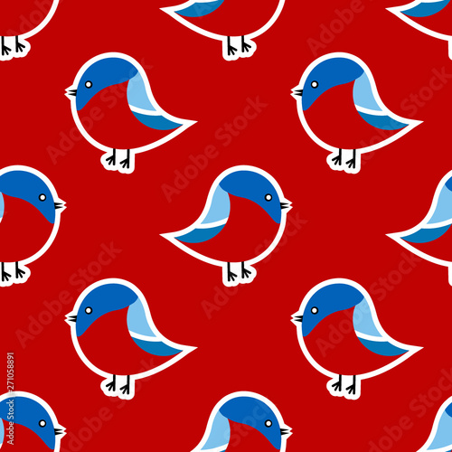 Seamless pattern. New Year s background.