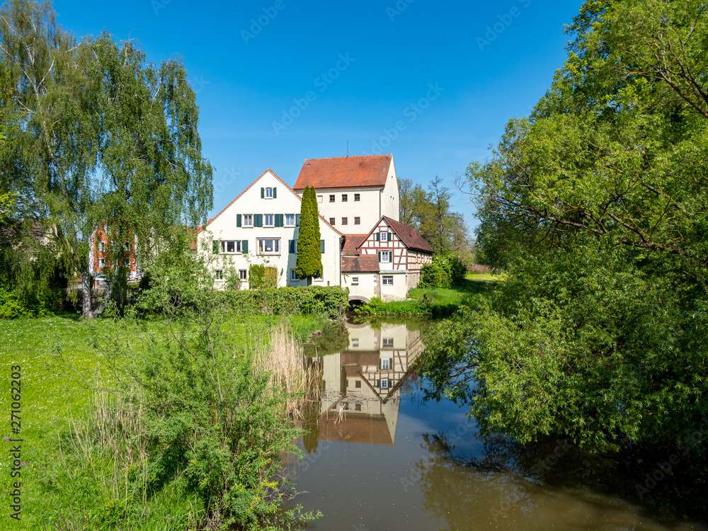 Stadtmühle in Feuchtwangen in Mittelfranken