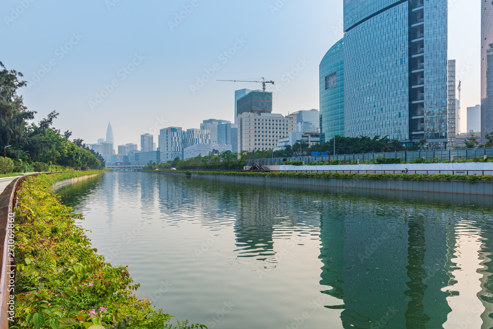 City Scenery of Shenzhen High-tech Park