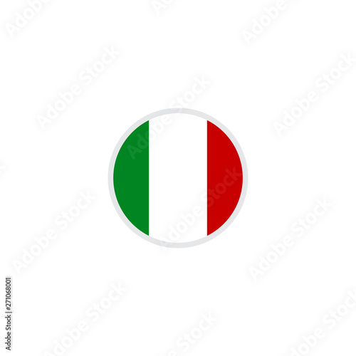 Italian flag icon logo design vector template Free Download Italian flag icon logo design vector template - GFXLoad