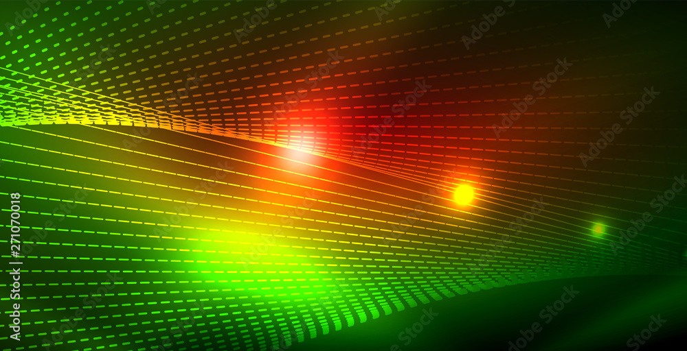 Shiny neon space background Shiny neon space background