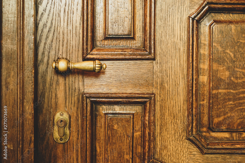 Obraz premium Alte Holztür