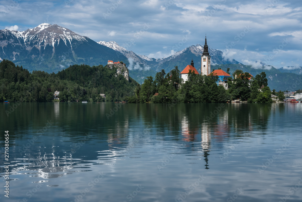 Lago di Bled in slovenia