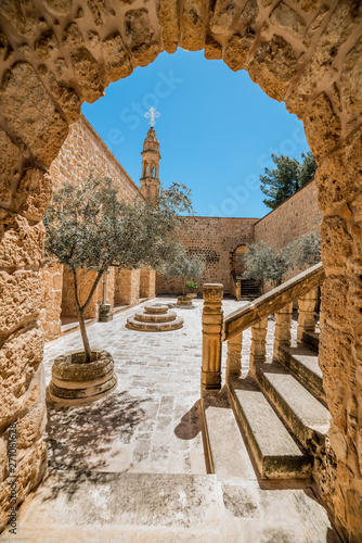 Cuadro en lienzo Mor Gabriel Monastery in Midyat, Mardin