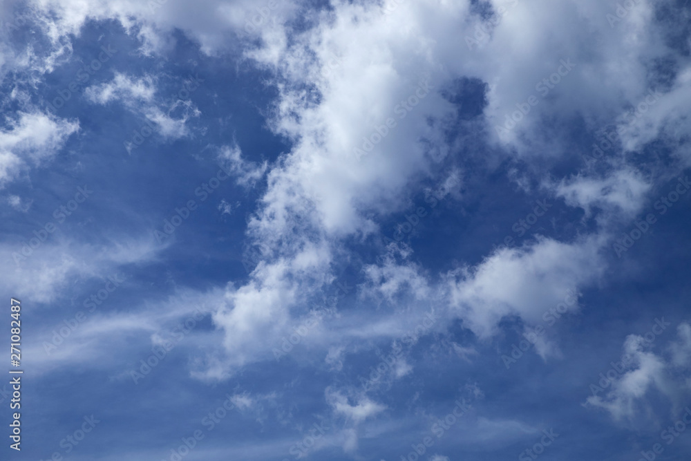 background white fluffy clouds high in the sky background white fluffy clouds high in the sky