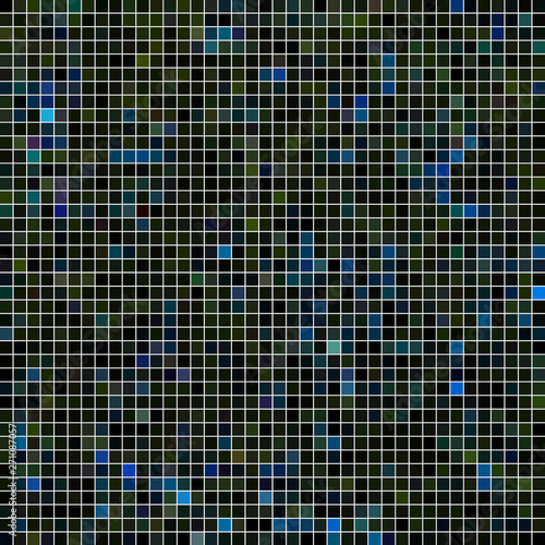 abstract vector square pixel mosaic background