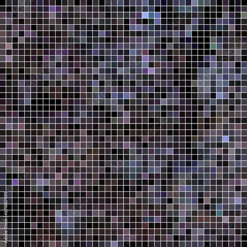 abstract vector square pixel mosaic background