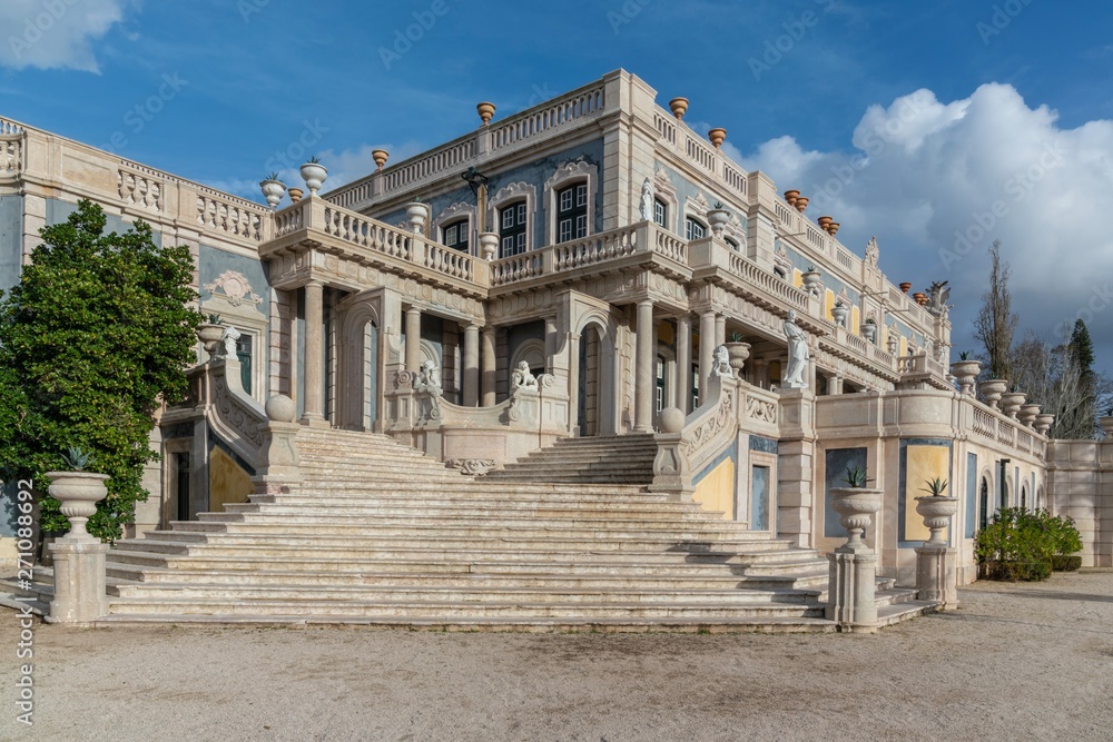 Queluz palace stairs