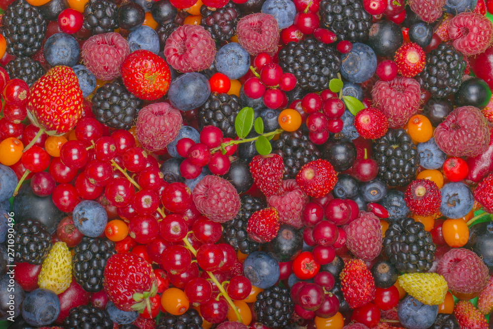 various berries background various berries background