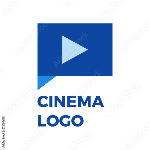 Free Download Cinema Logo Vector Design Template Illustration. - GFXLoad