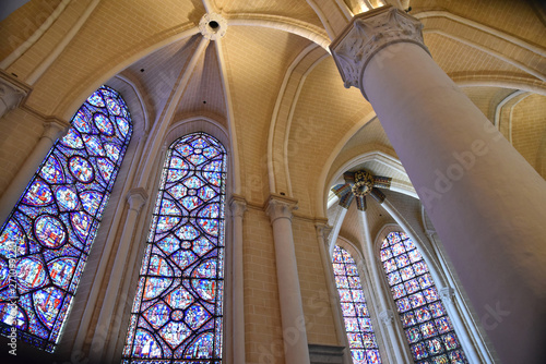 Obraz na płótnie Vitraux de la cathédrale de Chartres
