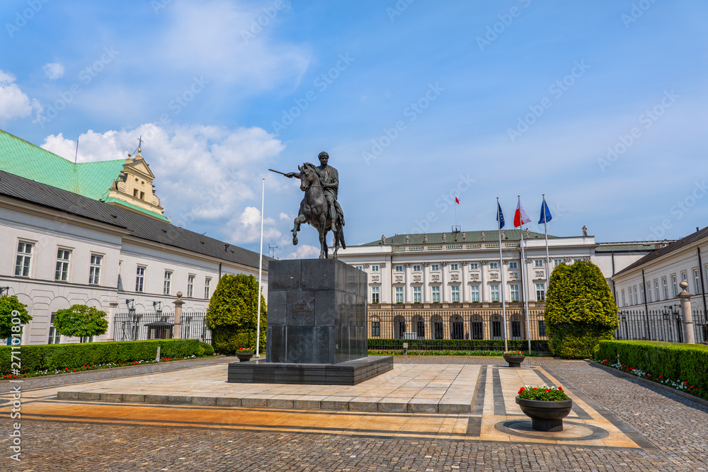 Fototapeta premium Presidential Palace in Warsaw