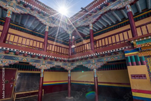 Hemis Monastery, the largest and most popular monasteries in Ladakh