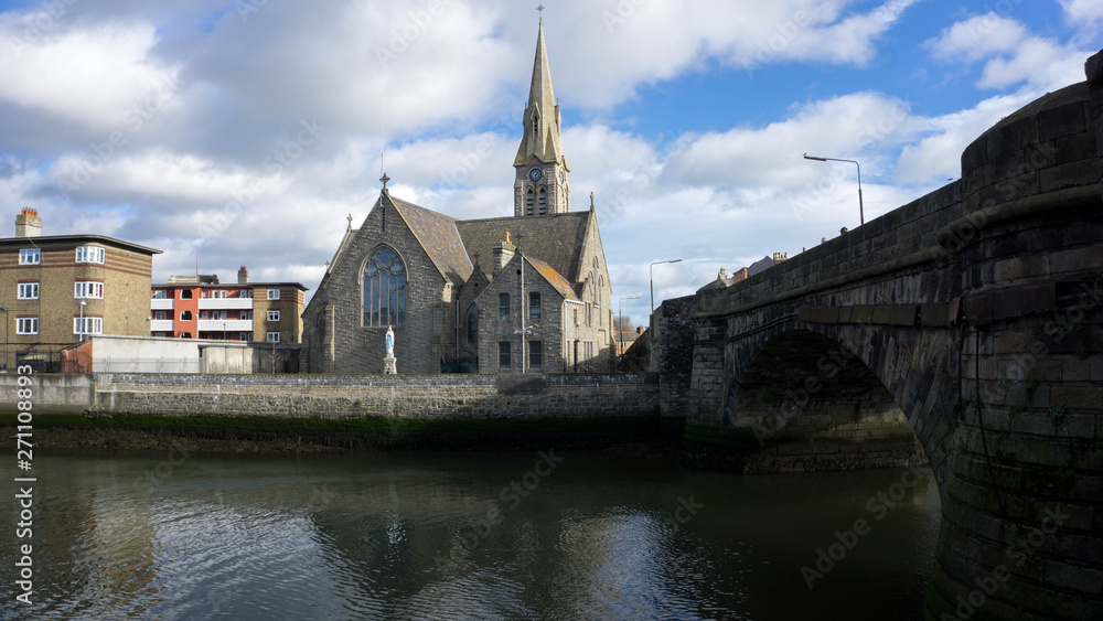 Church at Dublin River