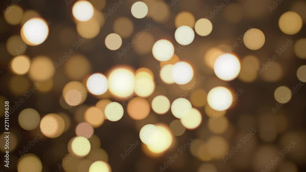 4k resolution gold floating particle bokeh on dark background 4k resolution gold floating particle bokeh on dark background