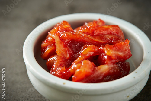 Jeotgal, Korean salted fermented seafood 