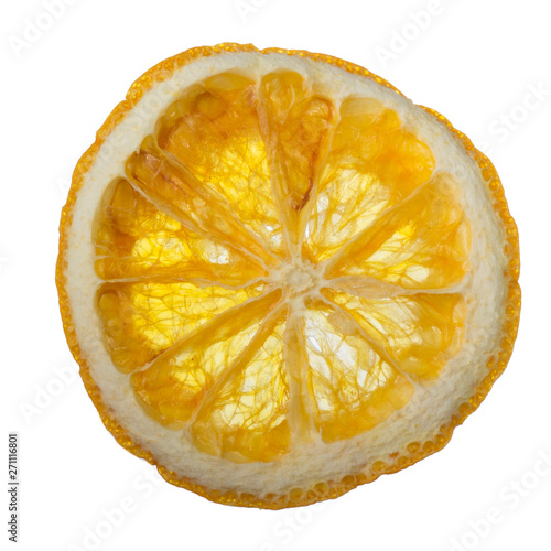 slice of dried orange