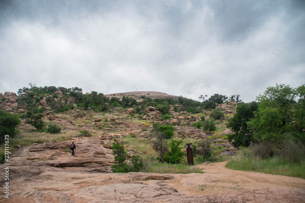 Visiting beautiful Enchanted Rock State Natural Area, Texas, United States Visiting beautiful Enchanted Rock State Natural Area, Texas, United States