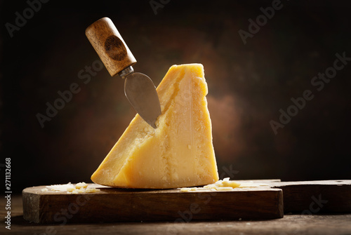 piece of parmesan cheese