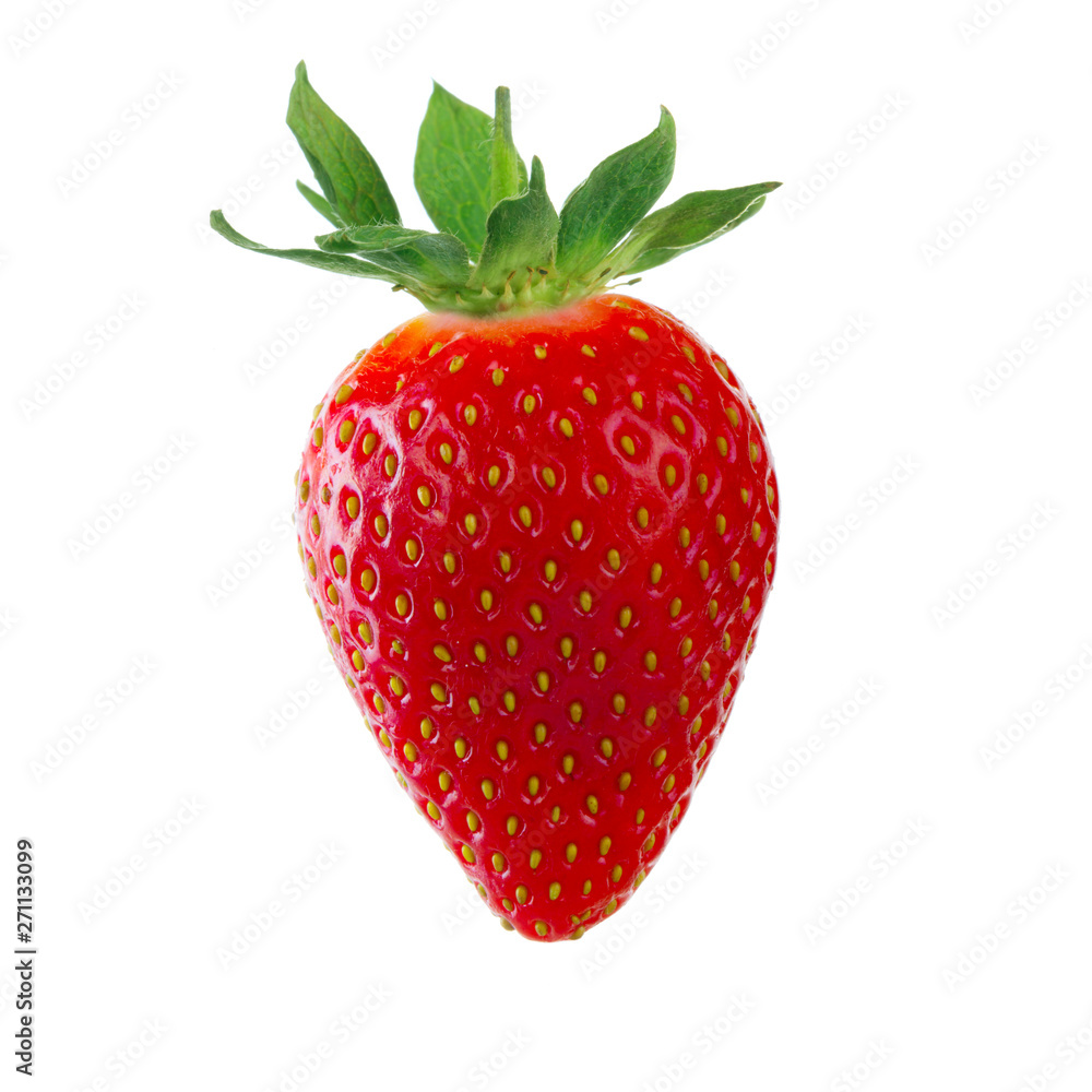 fresh strawberry isolated on white background fresh strawberry isolated on white background