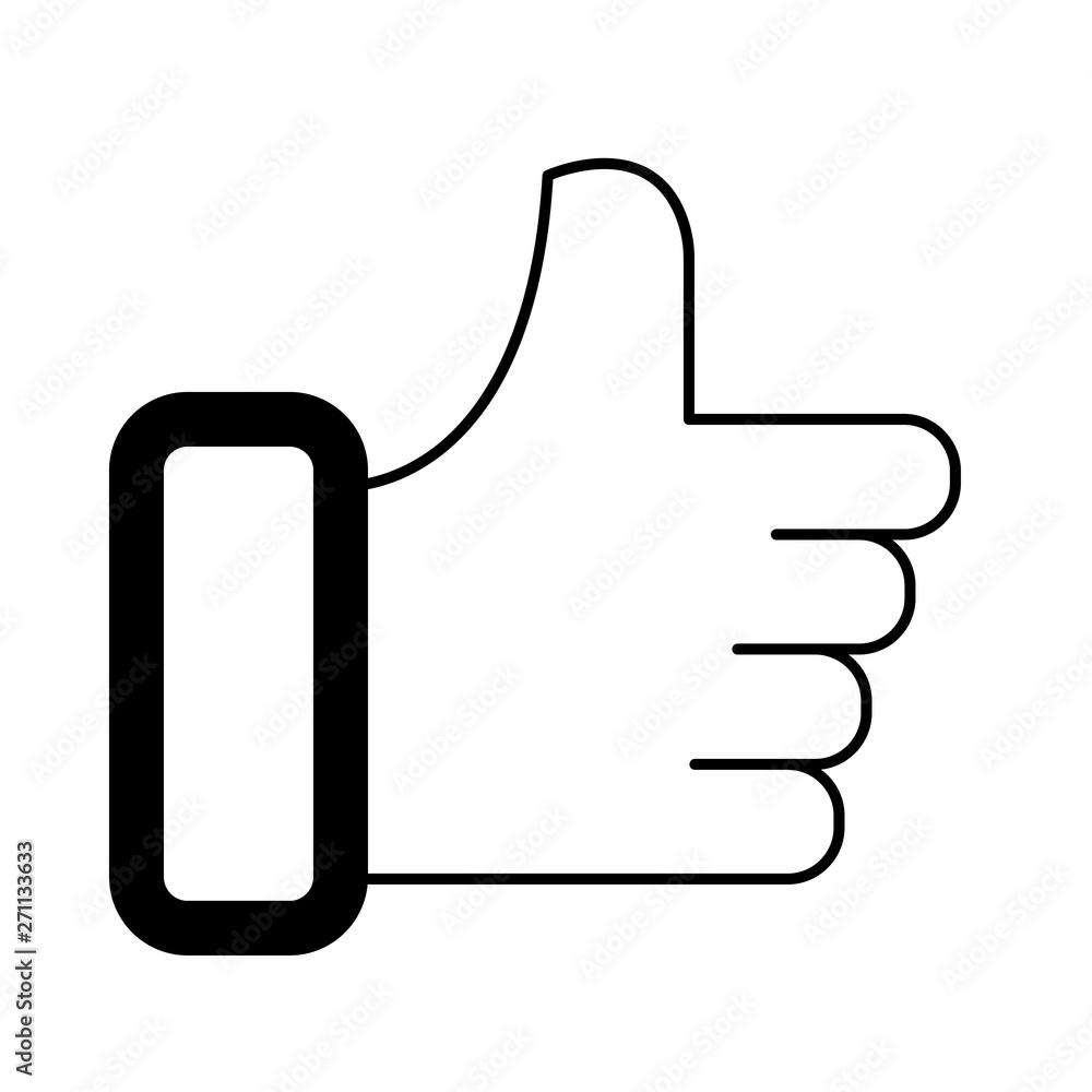 Like flat vector icon for web design Like flat vector icon for web design