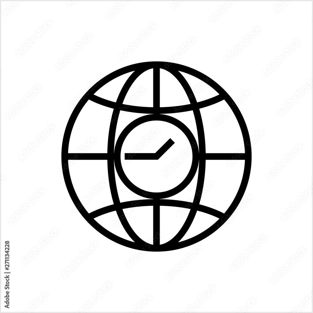 Global Time Icon, World Time Icon Global Time Icon, World Time Icon