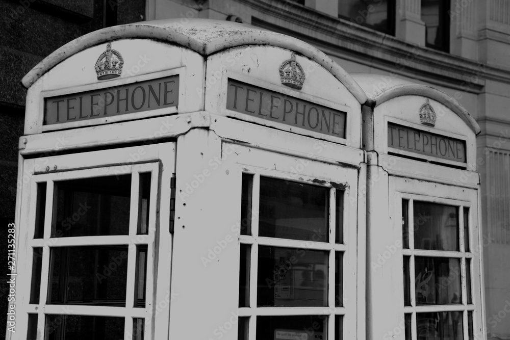  Red London Telephone boxes