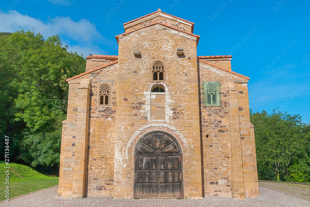 Church of Saint Miguel of Lillo, Oviedo, Asturias, Spain