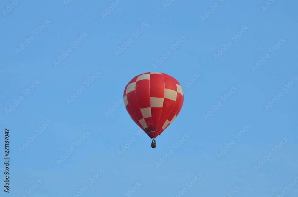 Naklejka premium Montgolfière