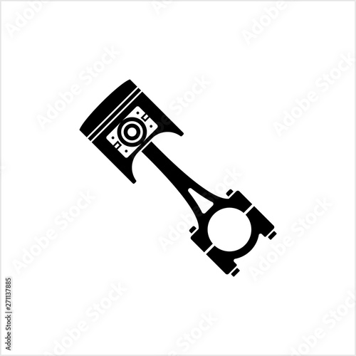 Piston Icon, Automobile Piston Icon