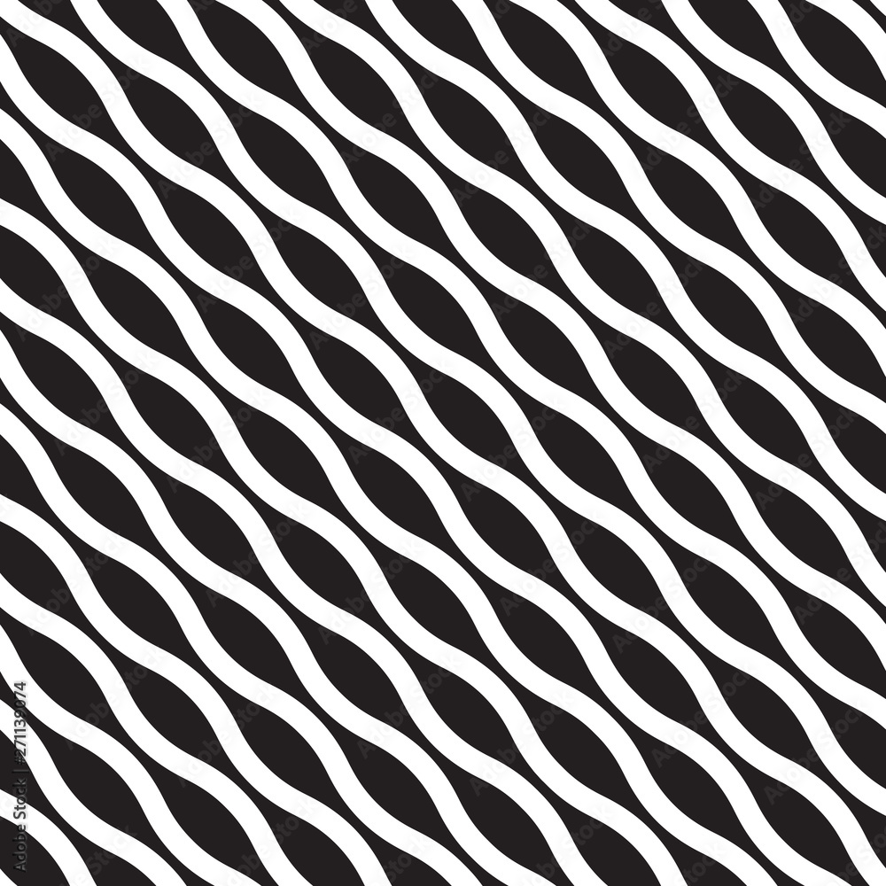Seamless abstract vector wave pattern background Seamless abstract vector wave pattern background
