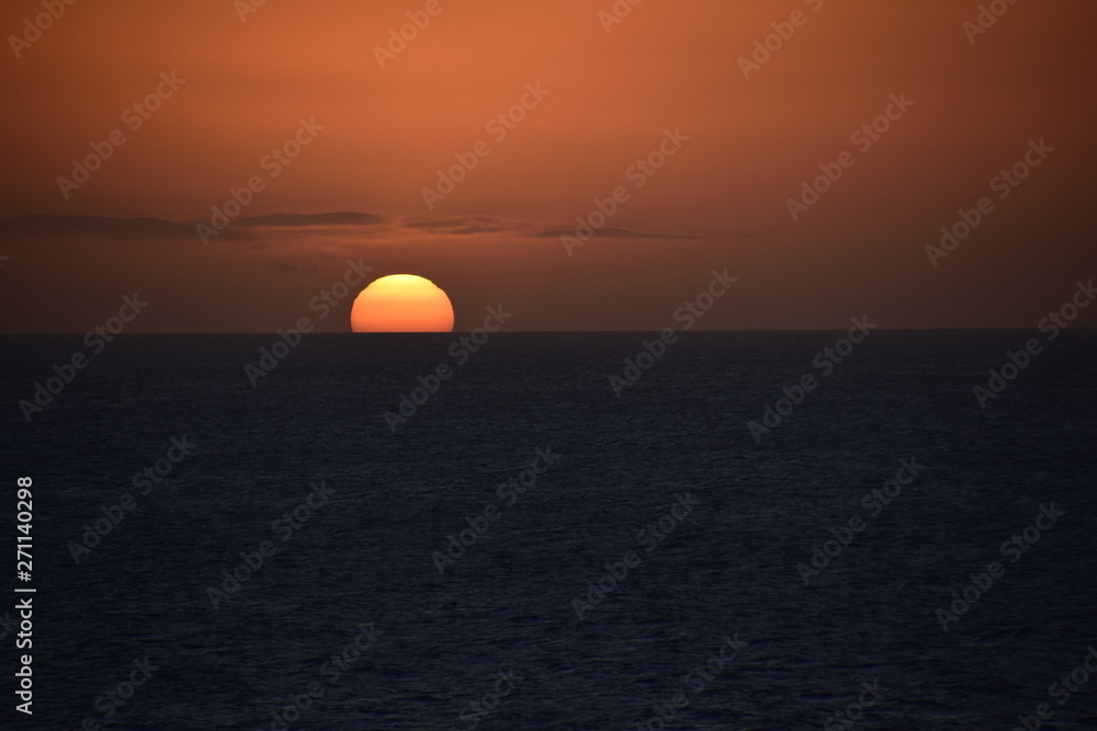 Aruba - December 2014: Aruba sunset. Aruba - December 2014: Aruba sunset.
