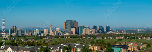 Calgary s skyline on a sunny day. 