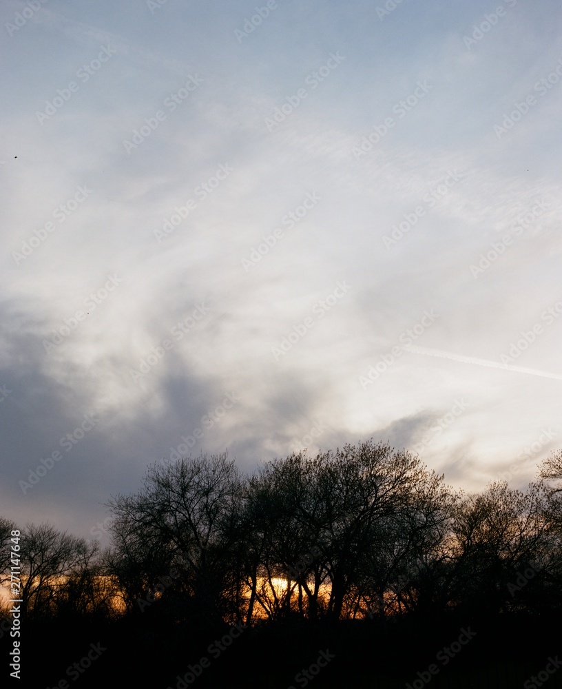 Fototapeta premium Cloudy Sunset