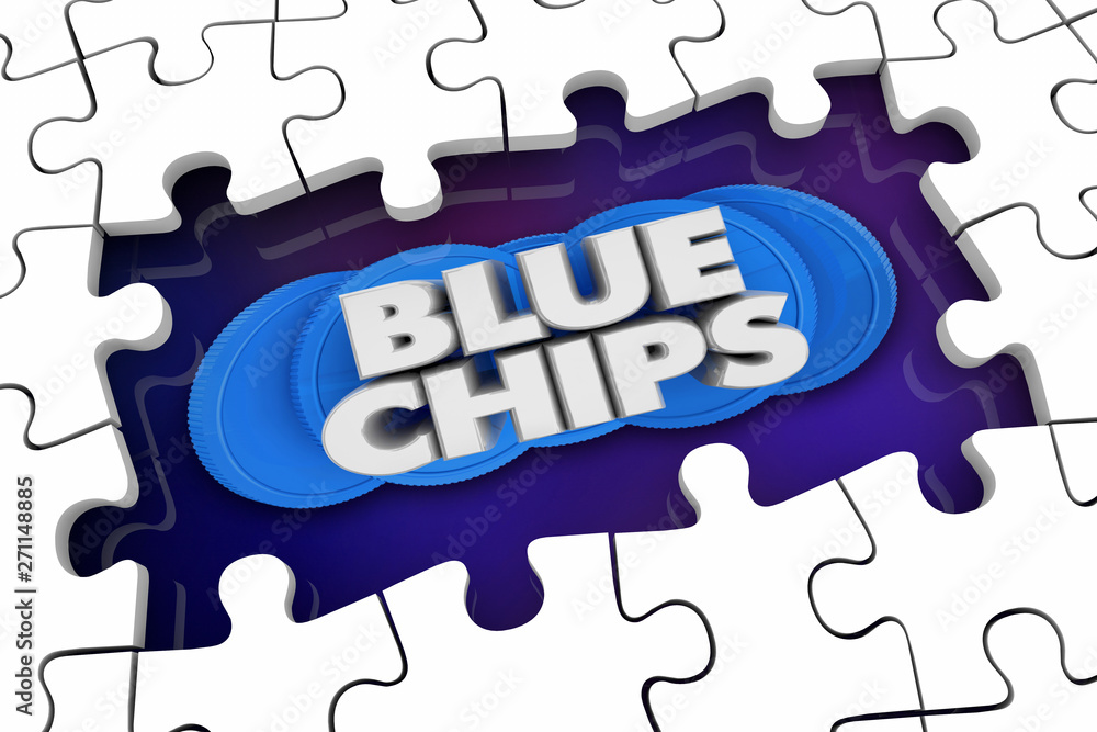 Blue Chips Top Goals Priorities Challenge Problem Solution 3d Illustration Blue Chips Top Goals Priorities Challenge Problem Solution 3d Illustration
