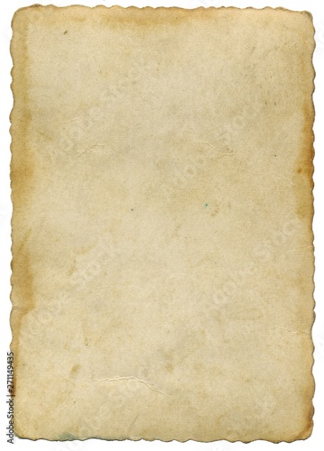 old yellowed parchment