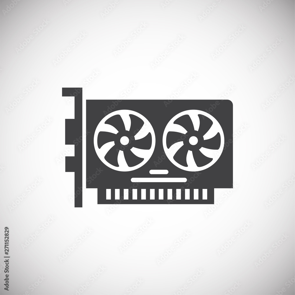 Computer hardware icon on background for graphic and web design. Simple illustration. Internet concept symbol for website button or mobile app. Computer hardware icon on background for graphic and web design. Simple illustration. Internet concept symbol for website button or mobile app.