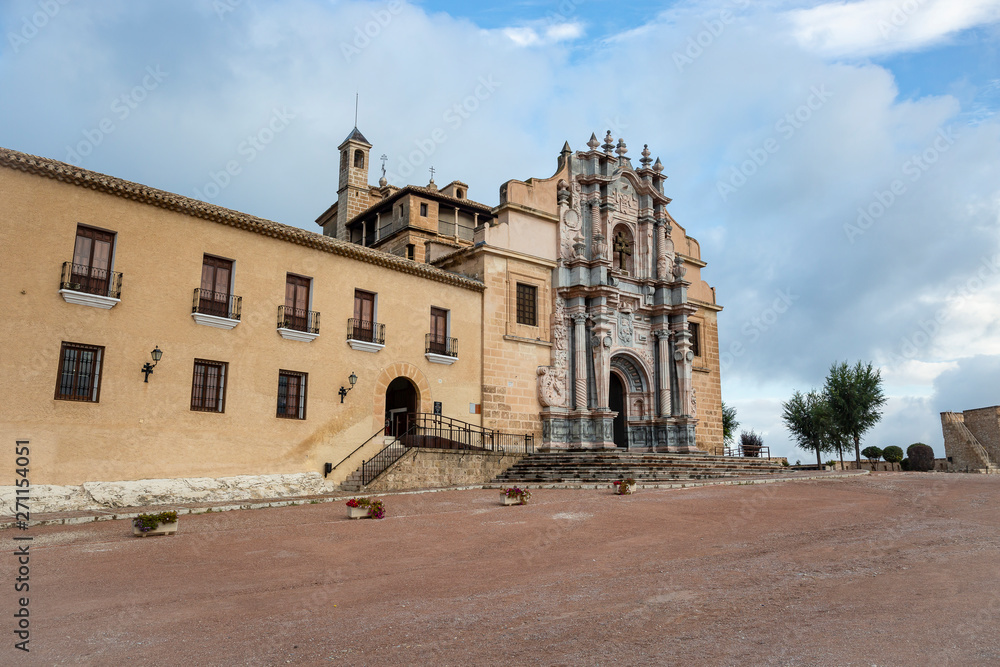 Vera Cruz Sanctuary in Caravaca de la Cruz holy city, province of Murcia, Spain