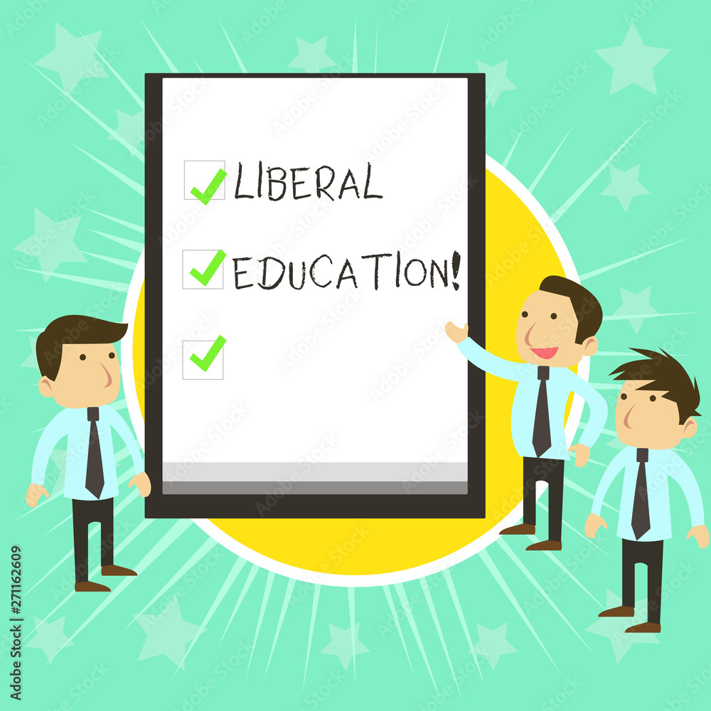 liberal education cartoon