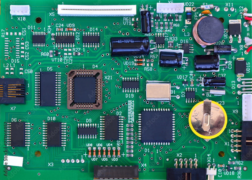 Radio components on Board Radio components on Board