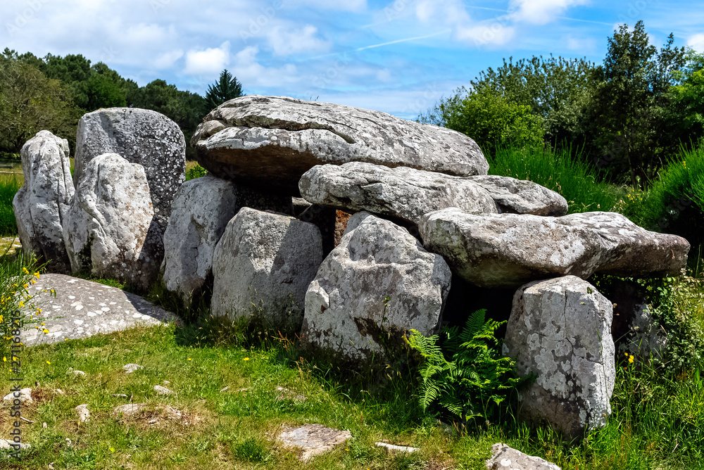 Alignements de Carnac - Carnac stones in Carnac, France Alignements de Carnac - Carnac stones in Carnac, France