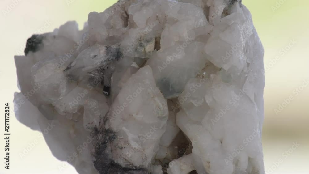 Quartz druse with lots of white crystals Quartz druse with lots of white crystals
