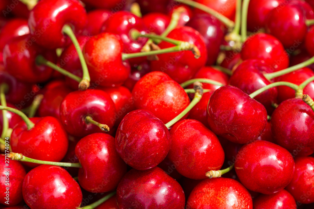 Closely arranged red ripe cherry background material, Dalian specialty red light cherry,Cerasus pseudocerasus Closely arranged red ripe cherry background material, Dalian specialty red light cherry,Cerasus pseudocerasus