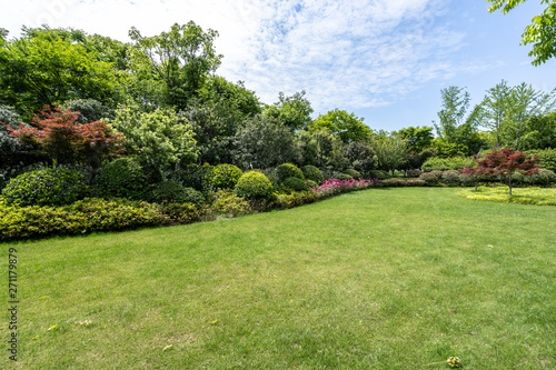 Obraz na płótnie park in city w salonie