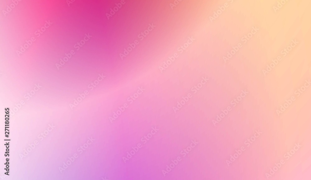 Abstract Blurred Gradient Background. For Bright Website Banner, Invitation Card, Screen Wallpaper. Vector Illustration.